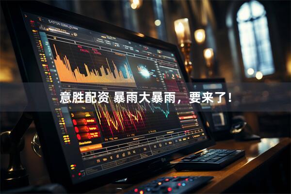 意胜配资 暴雨大暴雨，要来了！
